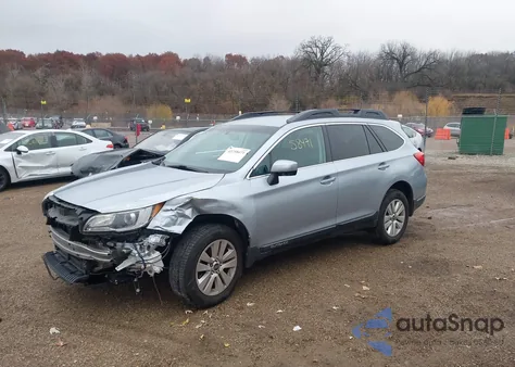 2016 Subaru Outback 2.5I Premium z USA, uszkodzony, nr VIN 4S4BSBCC0G3218304
